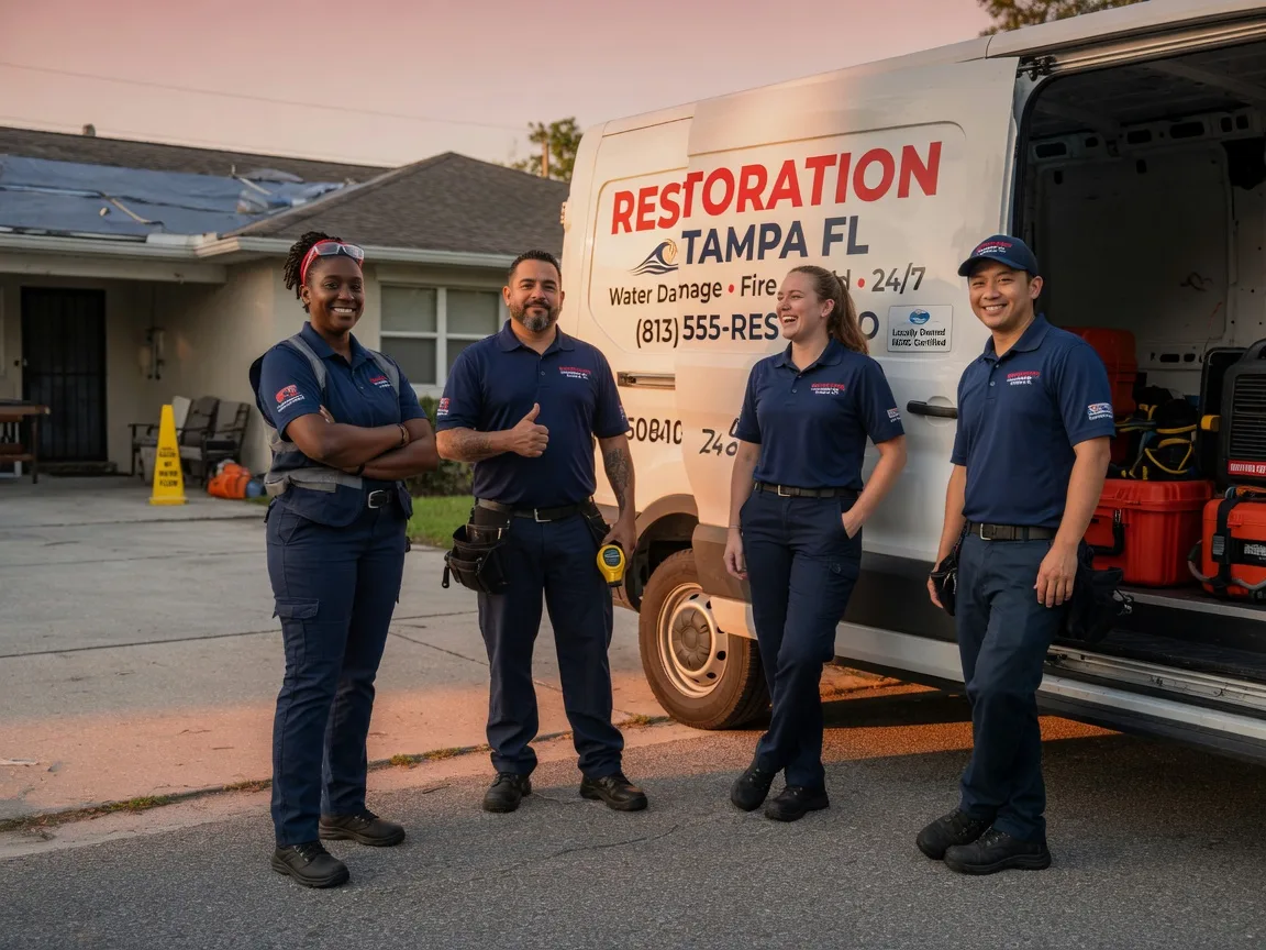 Water Damage Restoration company in Warnock, OH