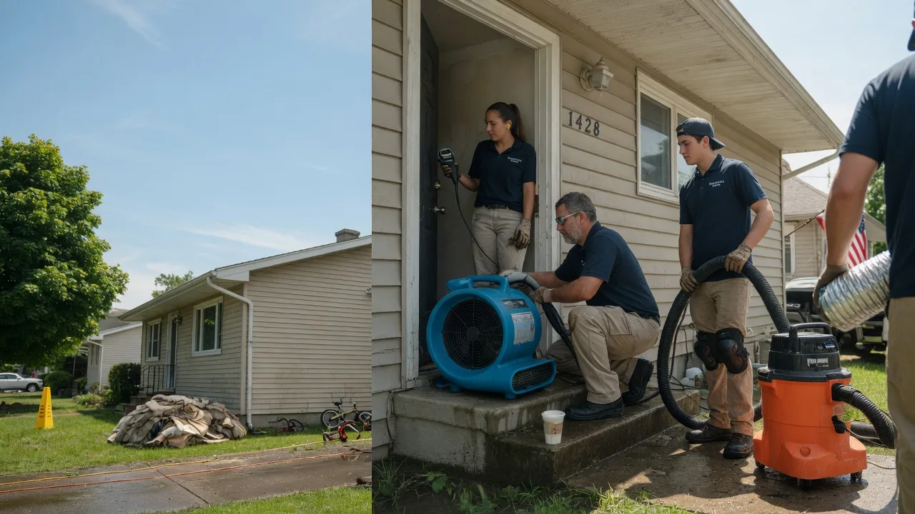 Water Damage Restoration in Warnock, OH near me